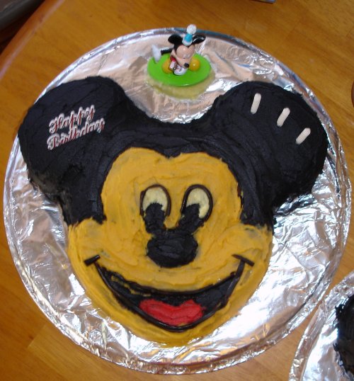 mickey mouse cake ideas pictures. Mickey Mouse was the request